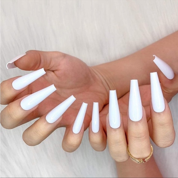 Snow White Coffin Press On Set Nails *NEW* - Picture 2 of 6